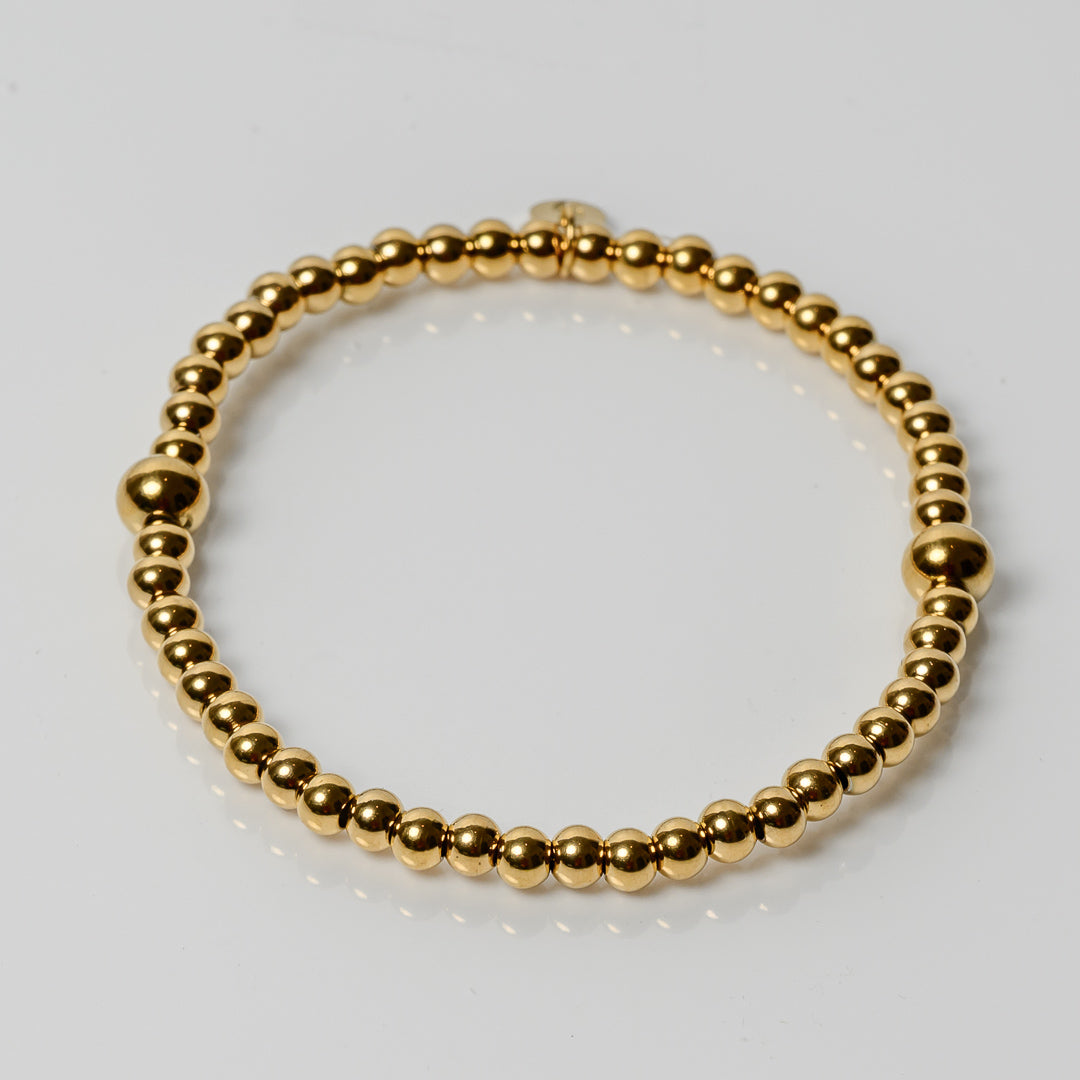 The Balance 4mm Bracelet in Gold