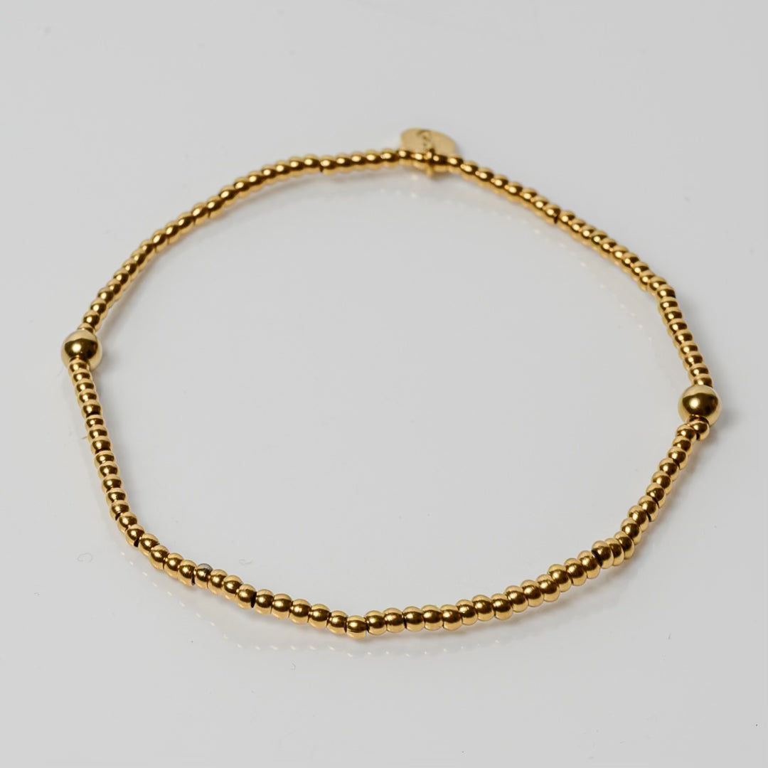 The Balance 2mm Bracelet in Gold