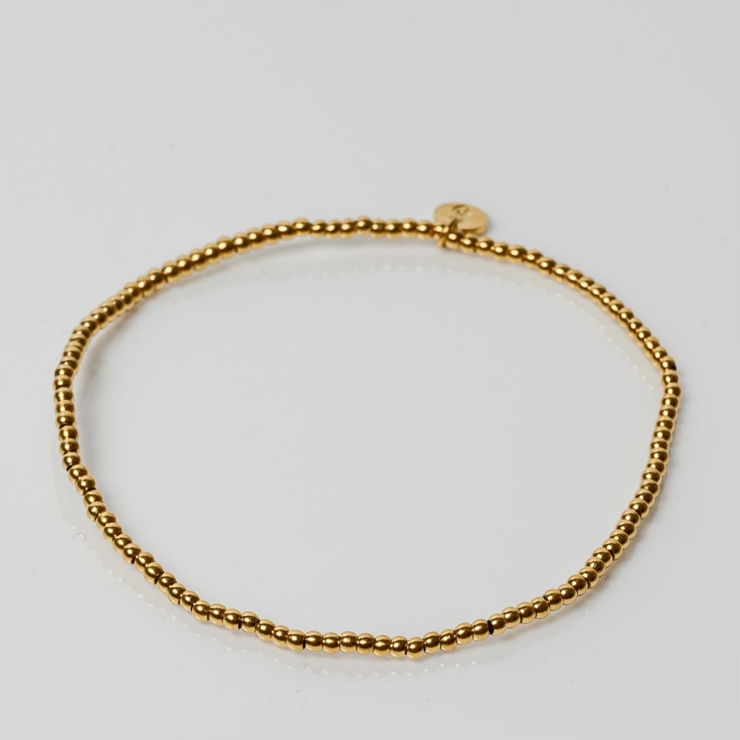 The Zen 2mm Bracelet in Gold