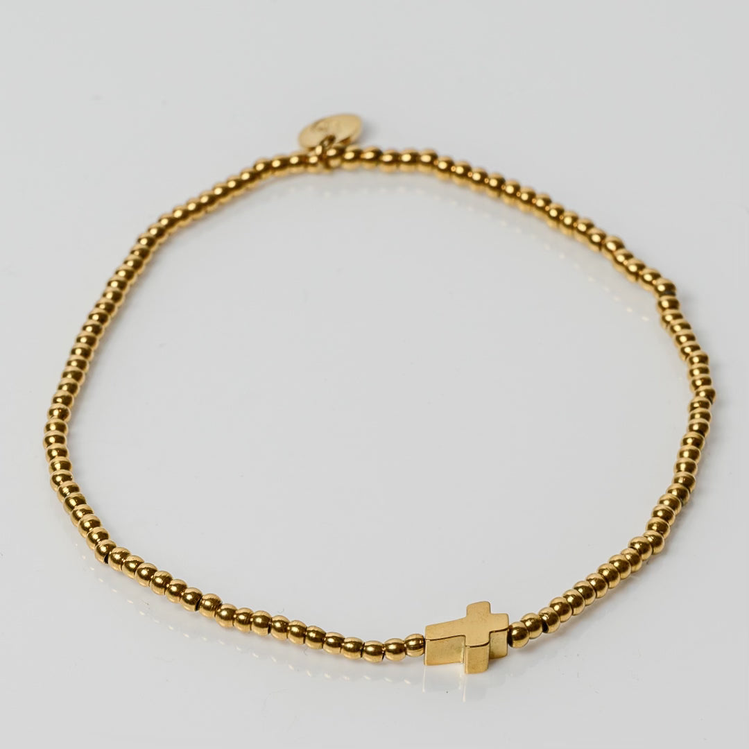 The Grace 2mm Bracelet in Gold