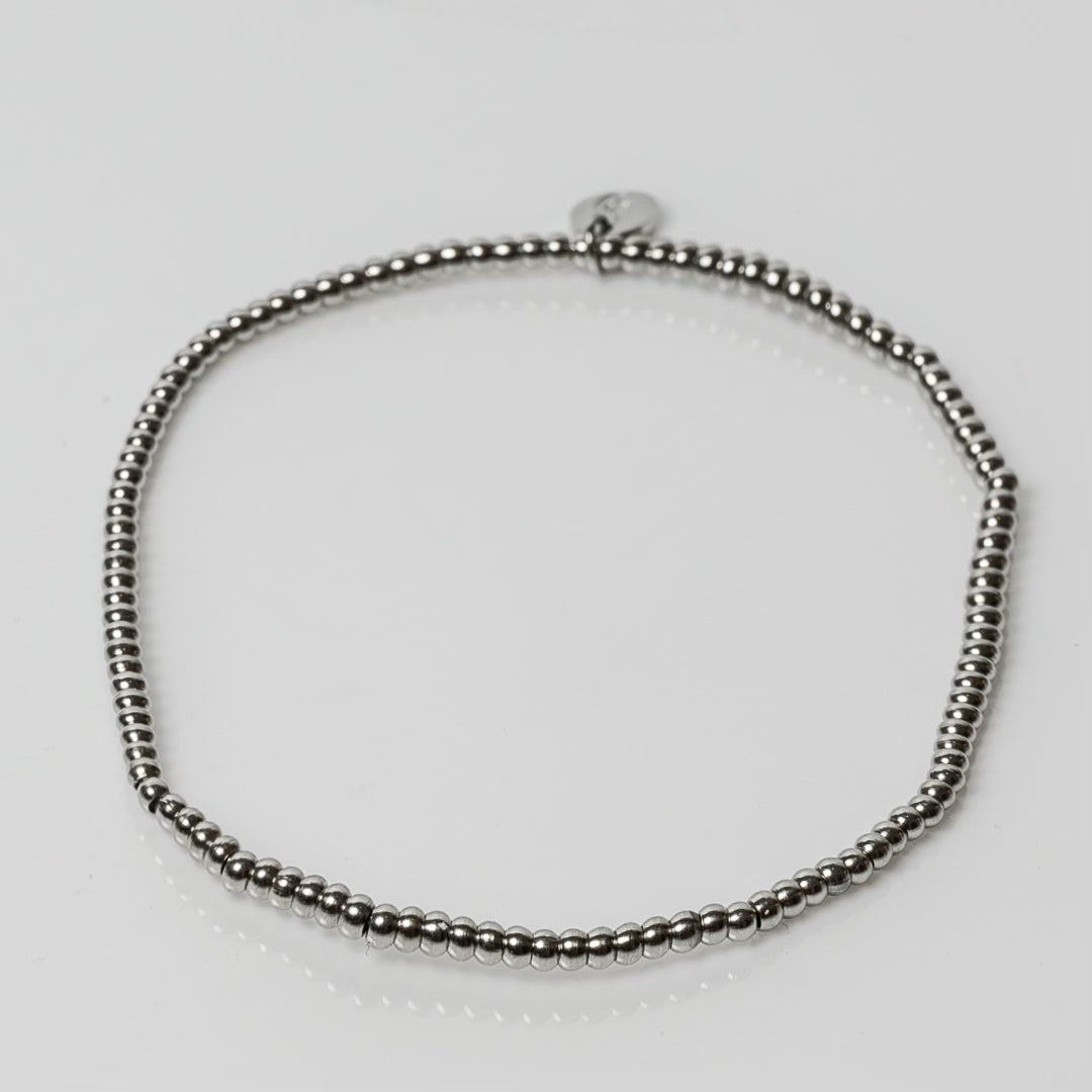 The Zen 2mm Bracelet in Silver