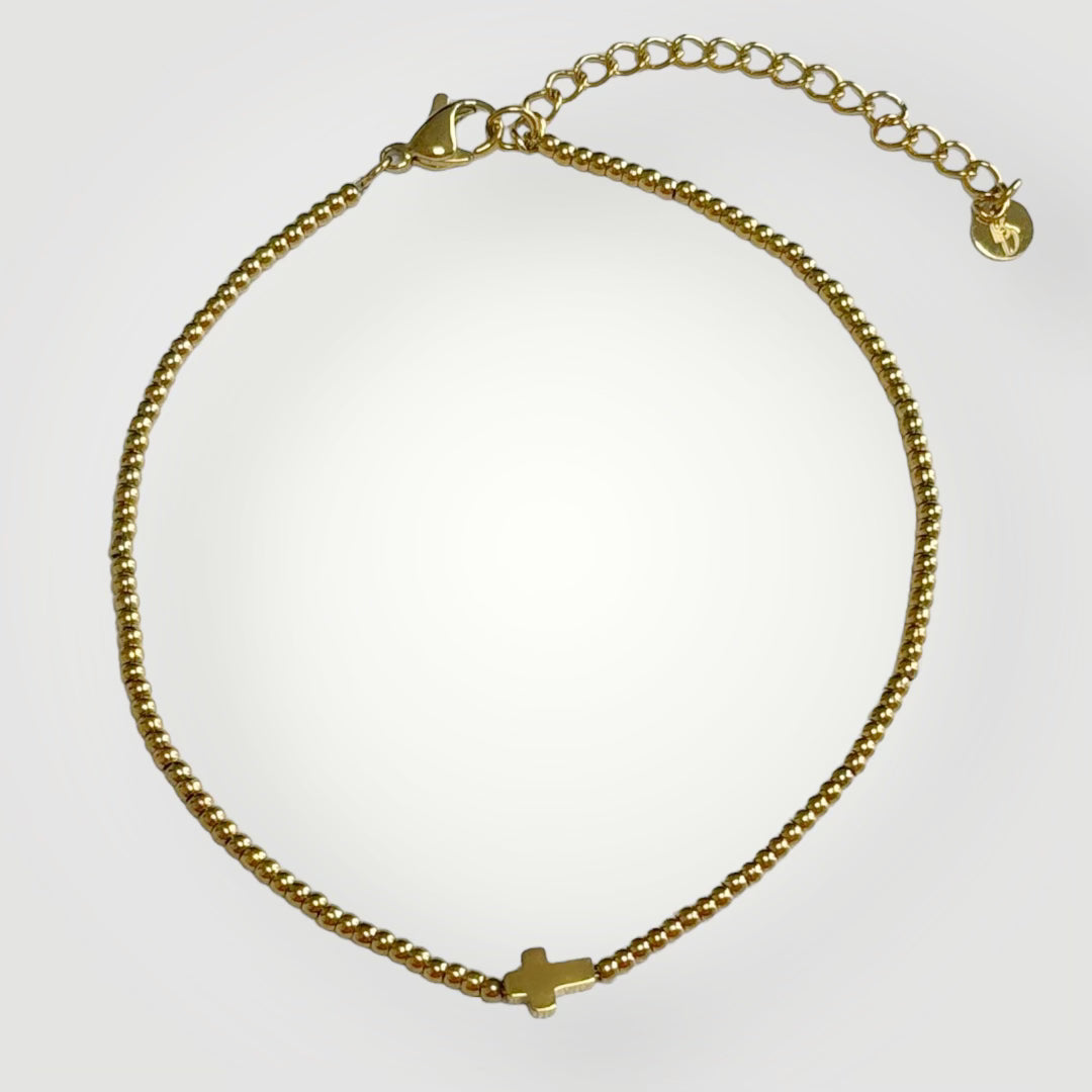 The Grace Anklet in Gold