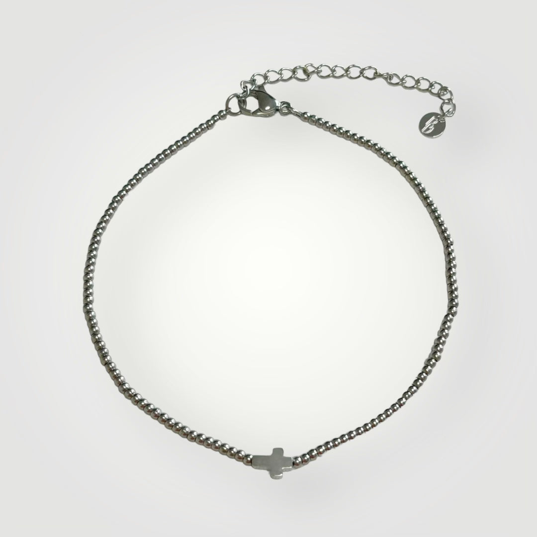 The Grace Anklet in Silver