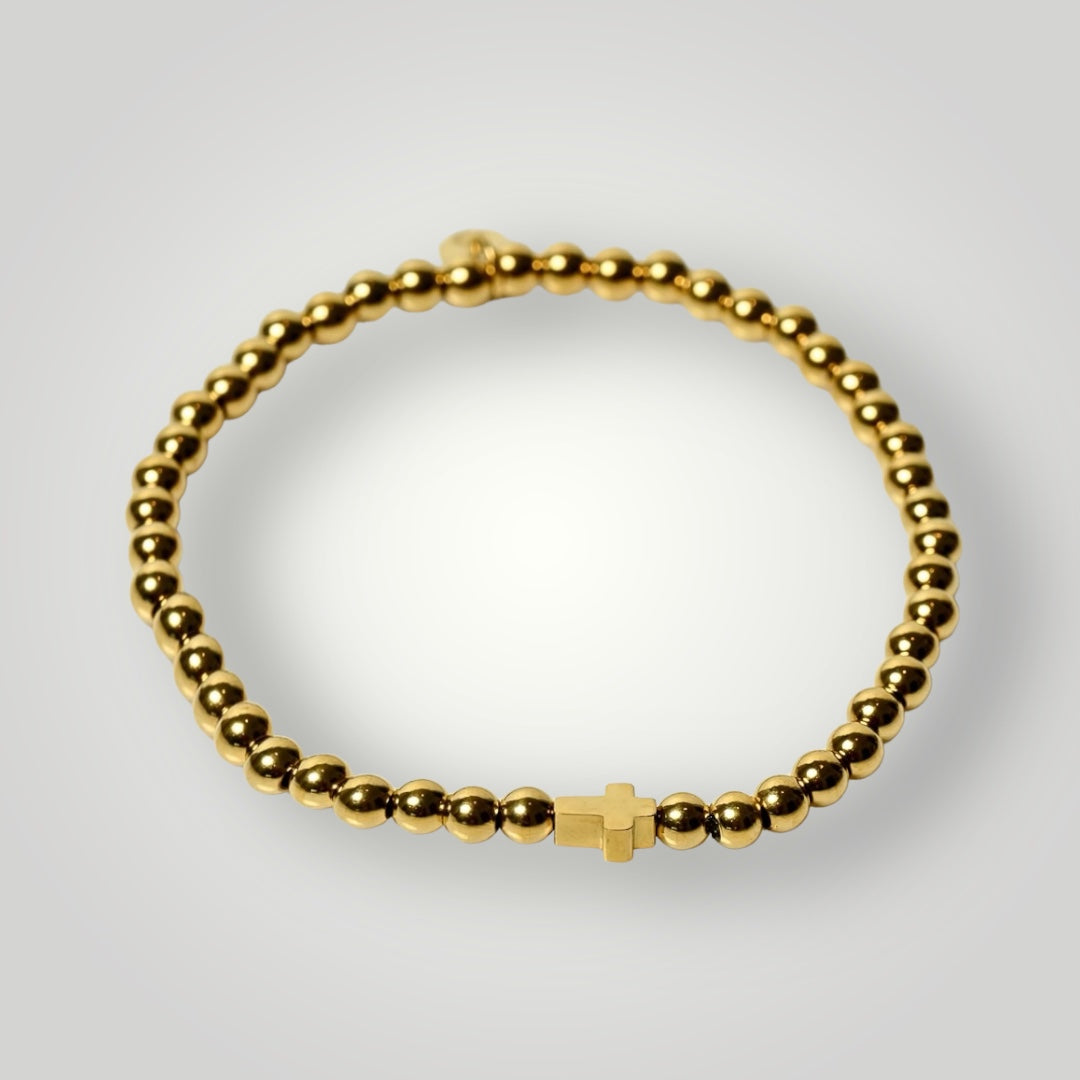 The Grace 4mm Bracelet in Gold